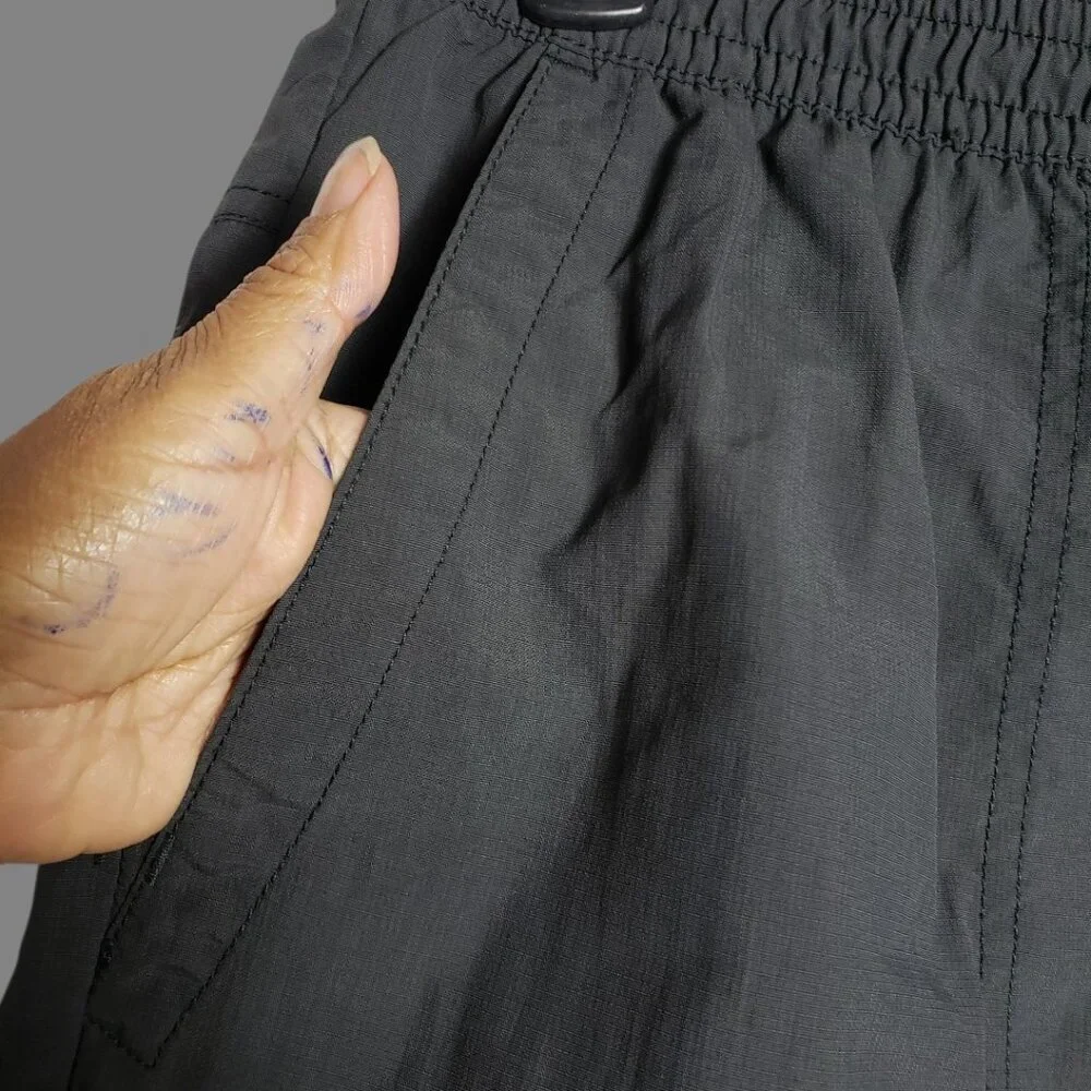 The North Face Mens Nylon Lightweight Shorts Black Large